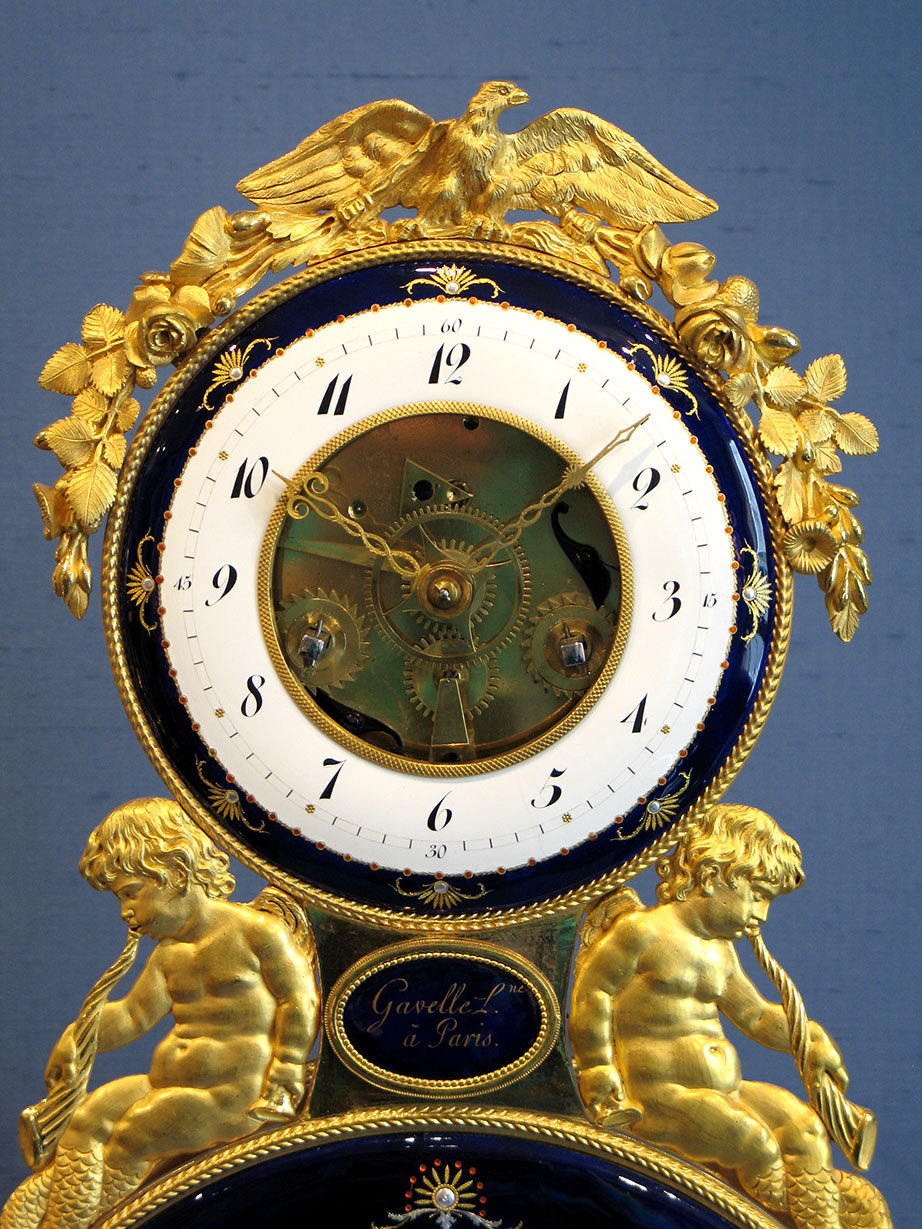 Aiguilles Renaissance Bleuies Pour Pendule De Paris – 42/54mm, Belle Finition