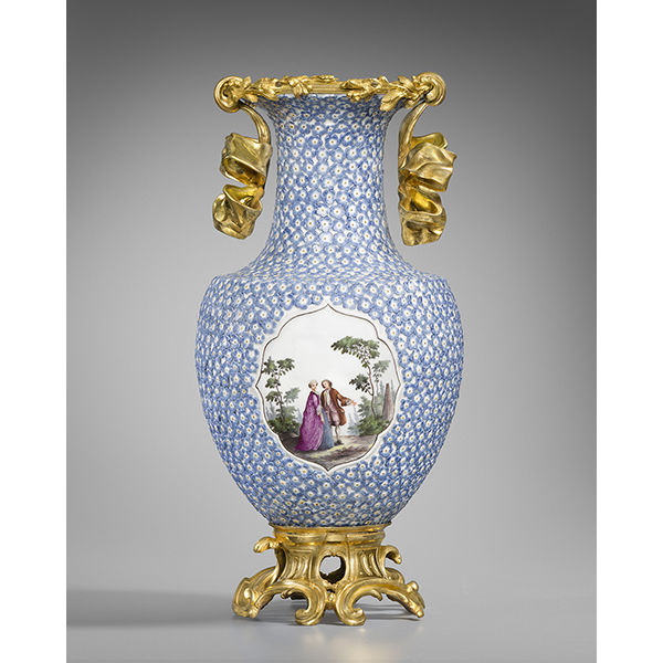 Un vase en porcelaine de Meissen